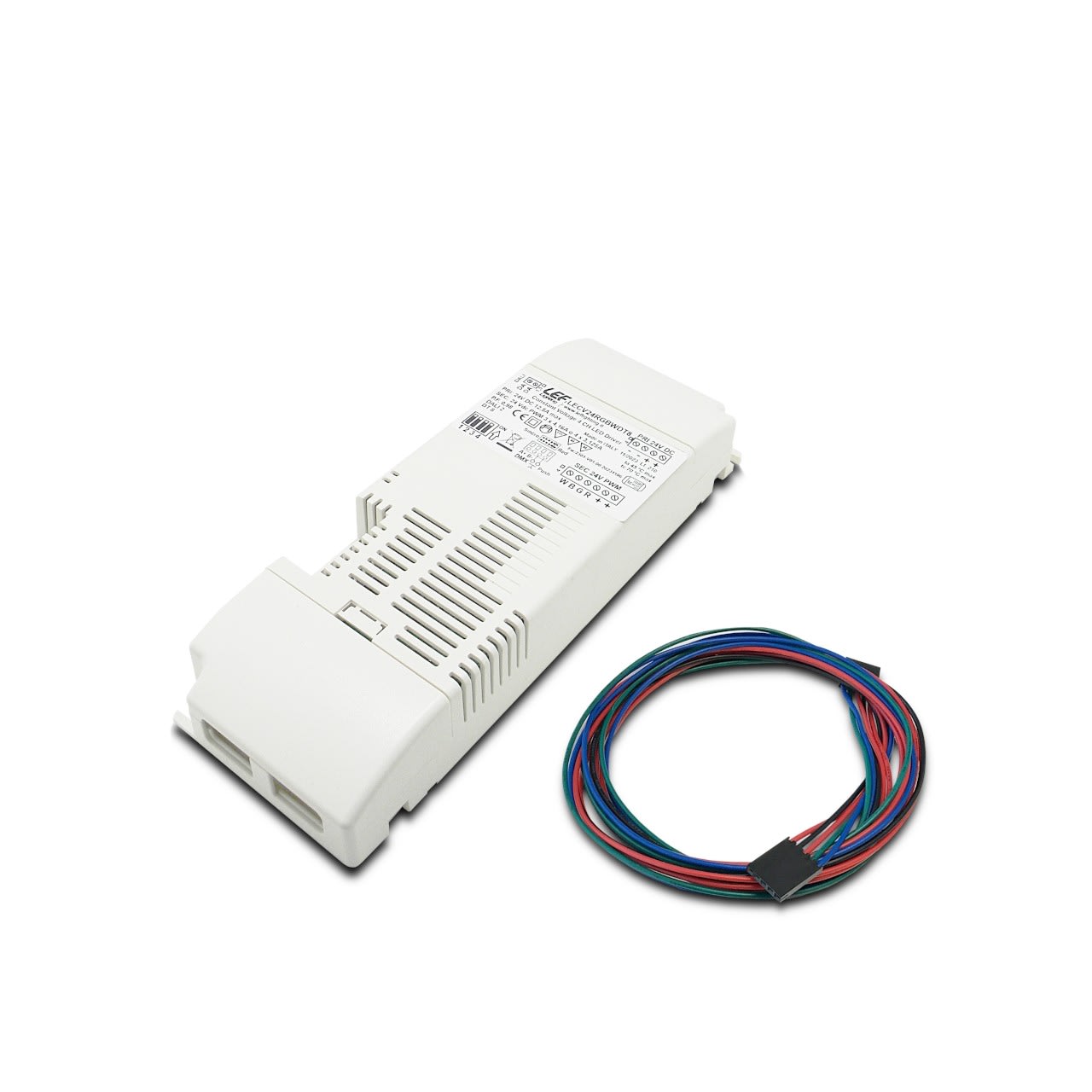 LEF LIGHTING - INTERFACCIA DI DIMMERAZIONE A 4 CANALI PER LED IN TENSIONE 24Vdc 4X3A DIMMERABI