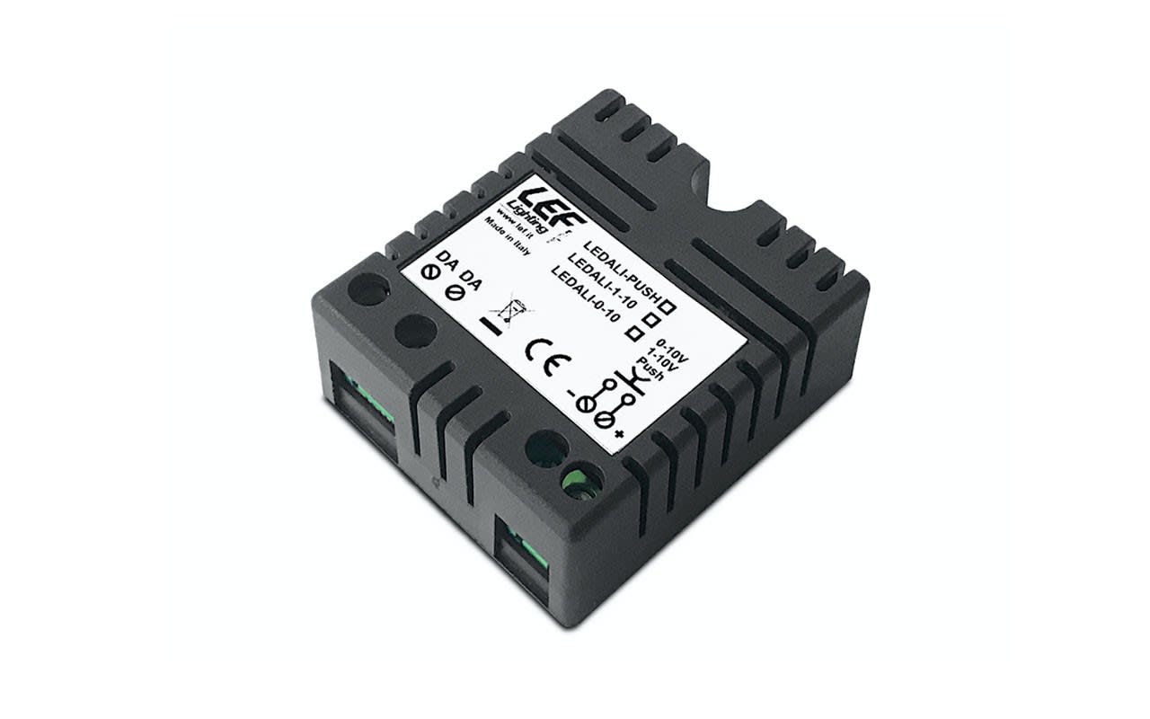 LEF LIGHTING - GENERATORE DI SEGNALE DALI comandabile con segnale 1-10V