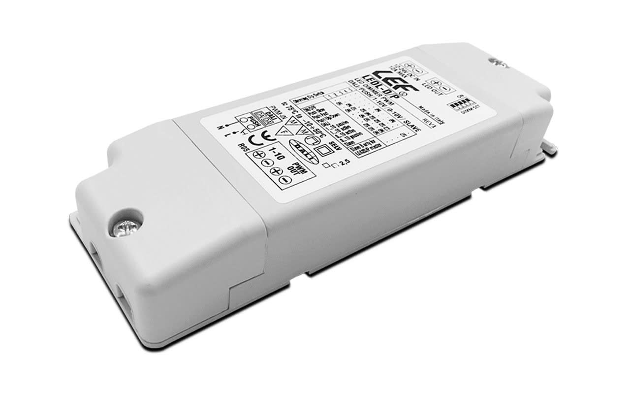 LEF LIGHTING - RIPETITORE PER INTERFACCIA DI DIMMERAZIONE LED IN TENSIONE 12-24Vdc 12A IP20 LEDL-S