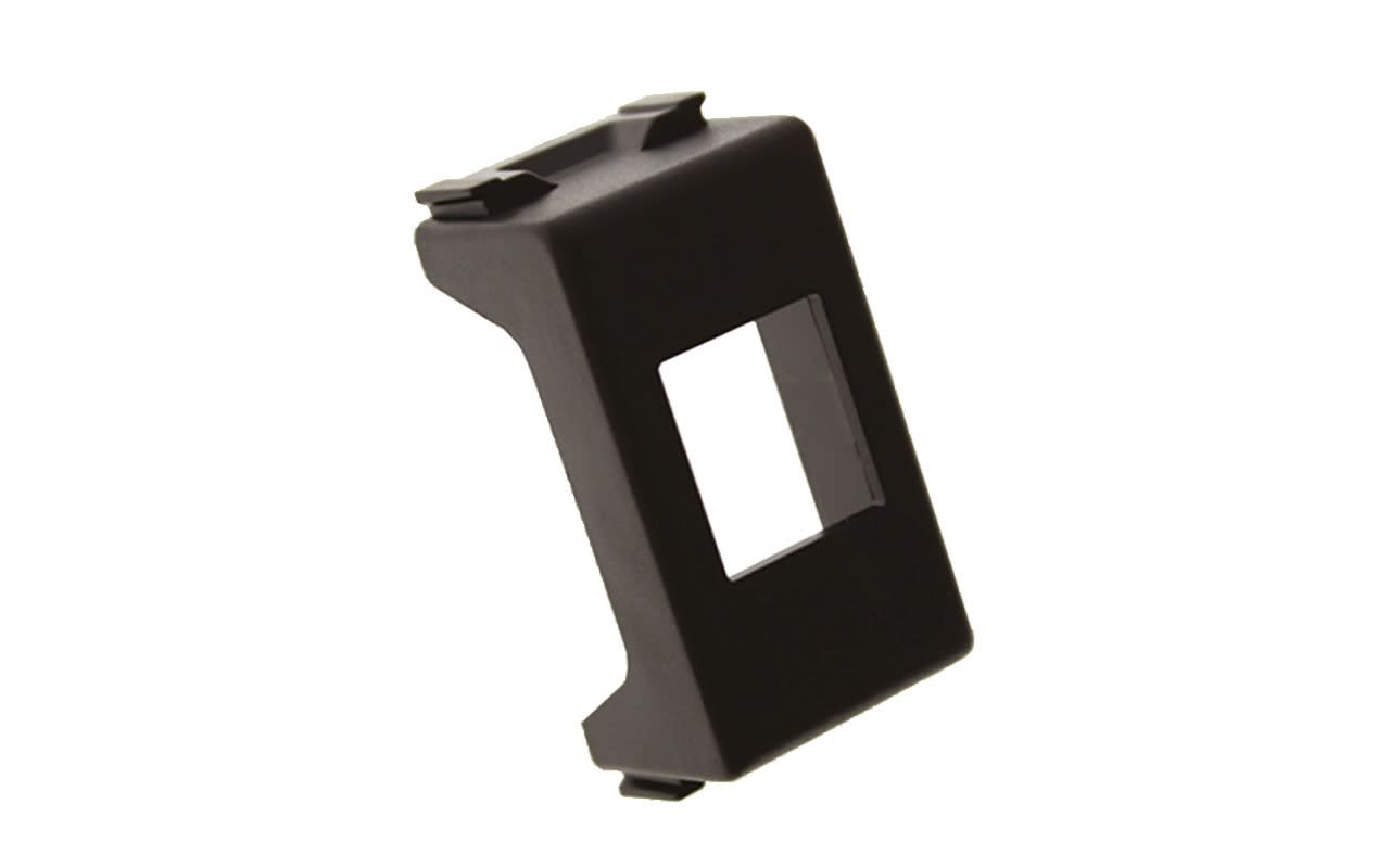 LEF LIGHTING - ADATTATORE KEYSTONE ABB ELOS NERO