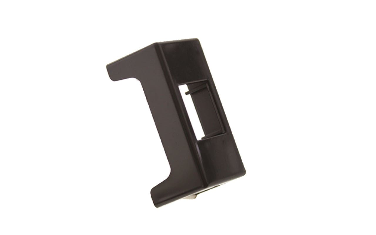 LEF LIGHTING - ADATTATORE KEYSTONE GEWISS SYSTEM NERO