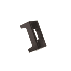LEF LIGHTING - ADATTATORE KEYSTONE GEWISS SYSTEM NERO