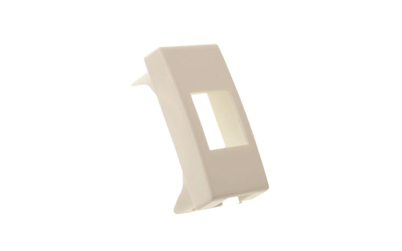 LEF LIGHTING - ADATTATORE KEYSTONE LEGRAND CROSS BIANCO