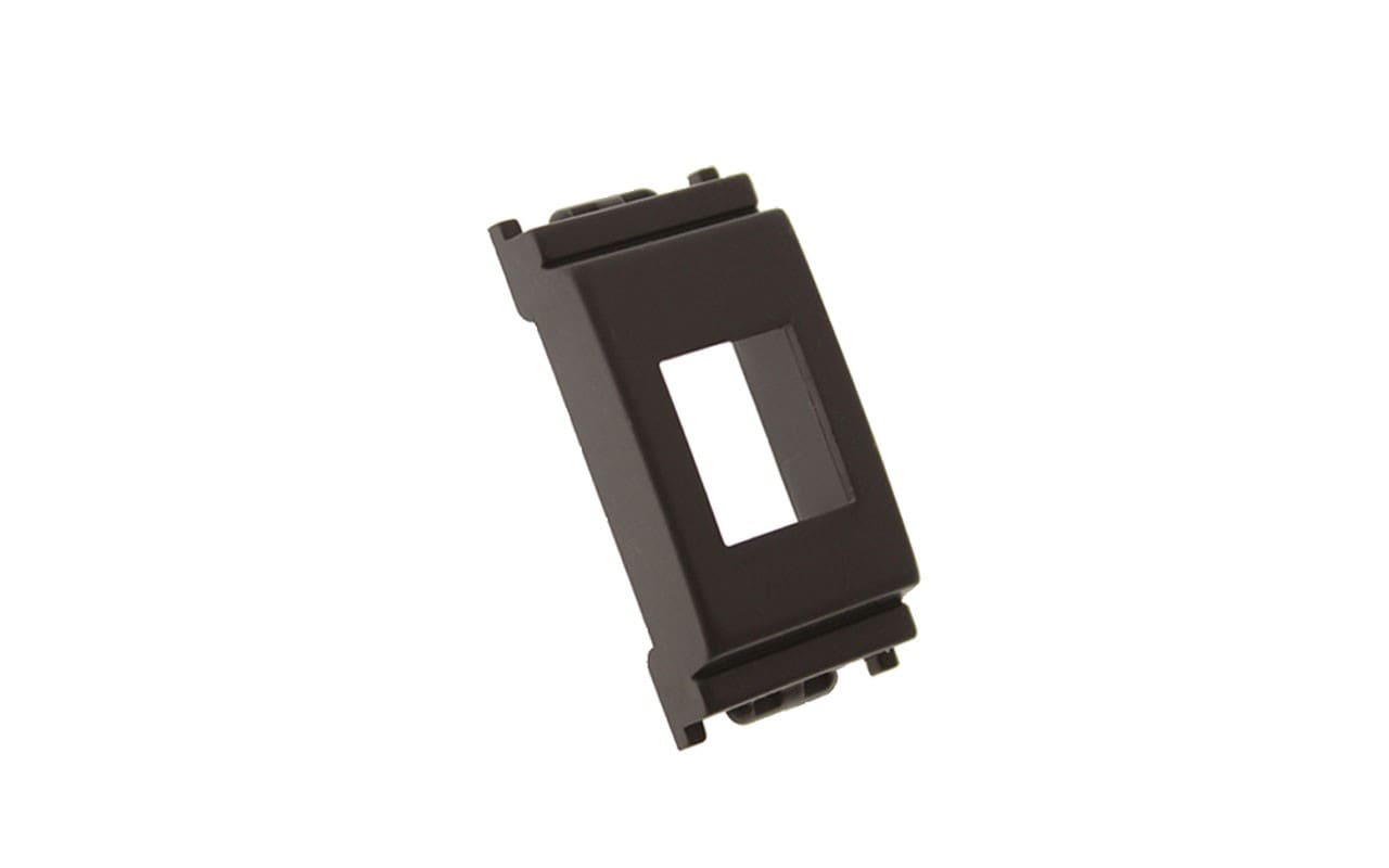 LEF LIGHTING - ADATTATORE KEYSTONE VIMAR IDEA NERO