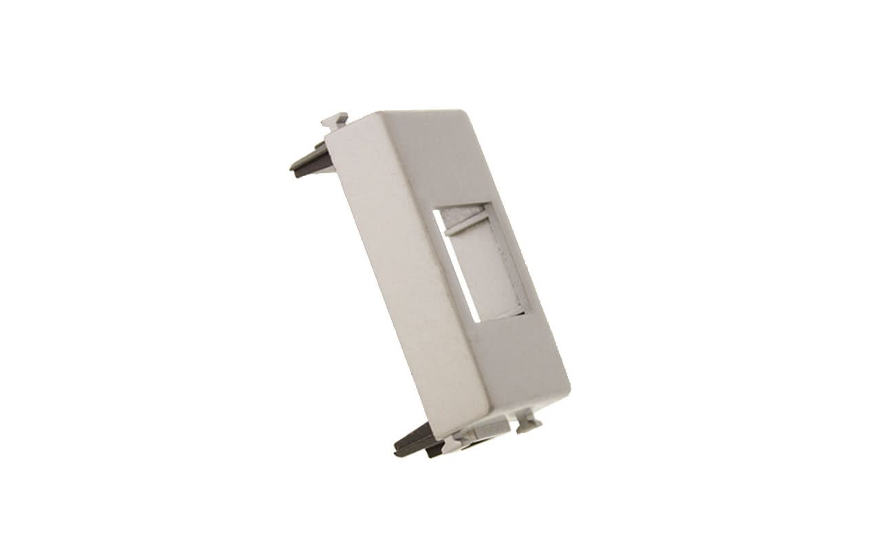 LEF LIGHTING - ADATTATORE KEYSTONE VIMAR PLANA SILVER LEFVM6535AK