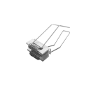 LEF LIGHTING - MOLLA ACCIAIO ARGENTO per profilo IN35