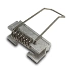 LEF LIGHTING - MOLLA ACCIAIO ARGENTO per profilo IN55