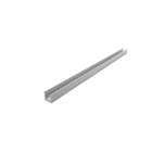 LEF LIGHTING - PROFILO DA PARETE AP02 ARGENTO 2M