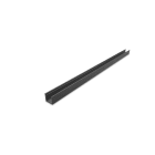 LEF LIGHTING - PROFILO DA PARETE AP02 NERO 2M