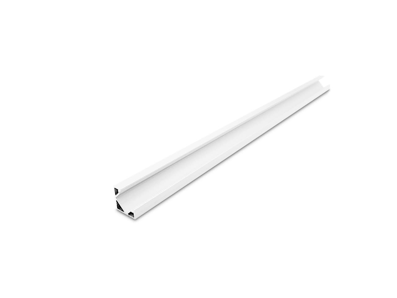 LEF LIGHTING - PROFILO DA PARETE AP03 BIANCO 2M