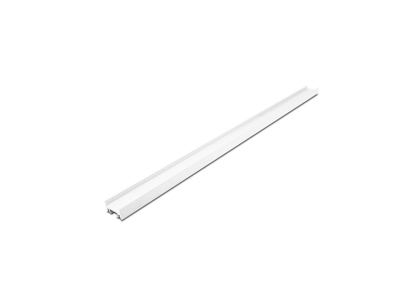 LEF LIGHTING - PROFILO DA PARETE E SOSPENSIONE AS01 BIANCO 2M