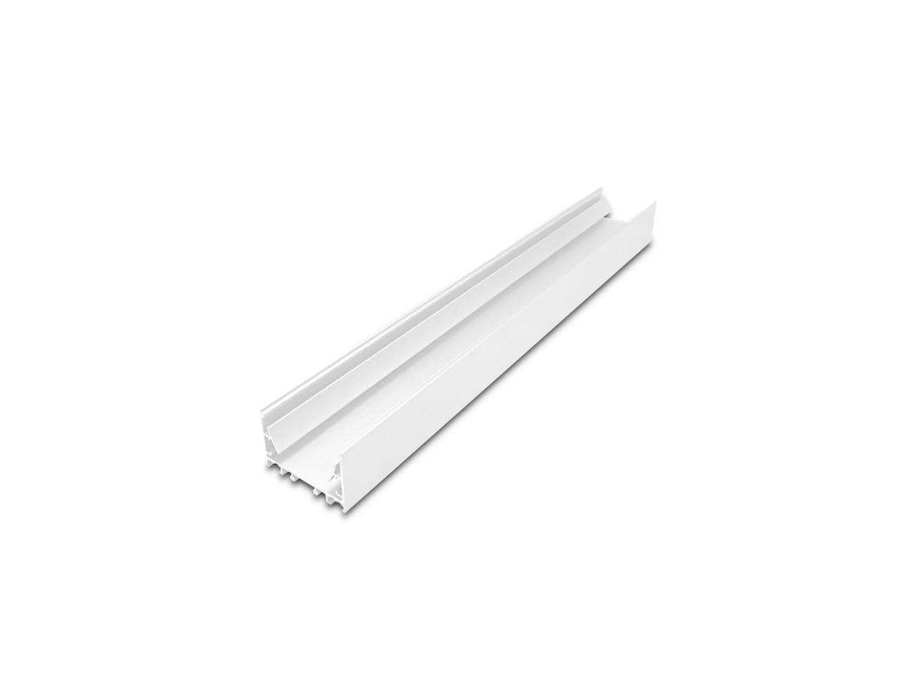 LEF LIGHTING - PROFILO DA PARETE E SOSPENSIONE AS03 BIANCO 2M
