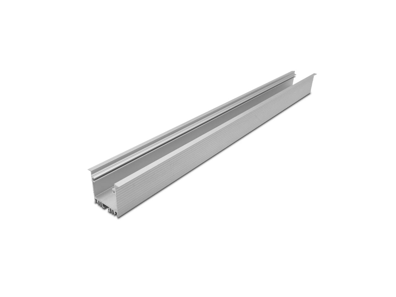 LEF LIGHTING - PROFILO DA INCASSO A CARTONGESSO IN35 ARGENTO 2M