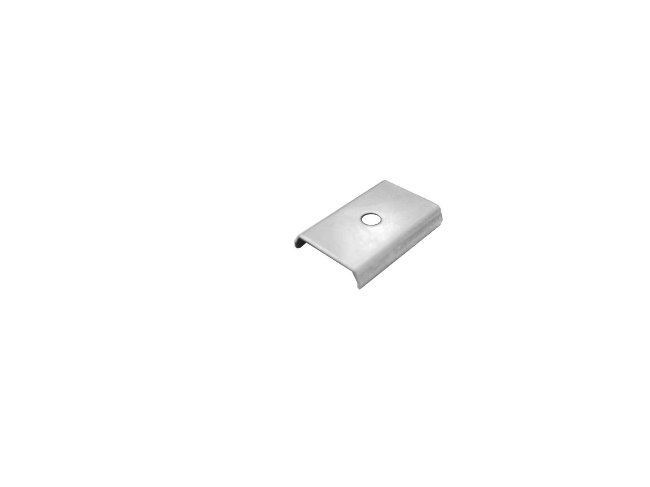 LEF LIGHTING - STAFFA ARGENTO per profilo AS01