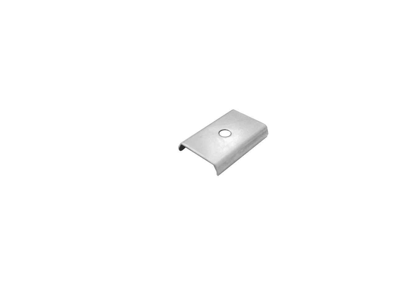 LEF LIGHTING - STAFFA ARGENTO per profilo AS01