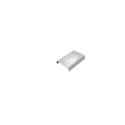 LEF LIGHTING - STAFFA ARGENTO per profilo AS01