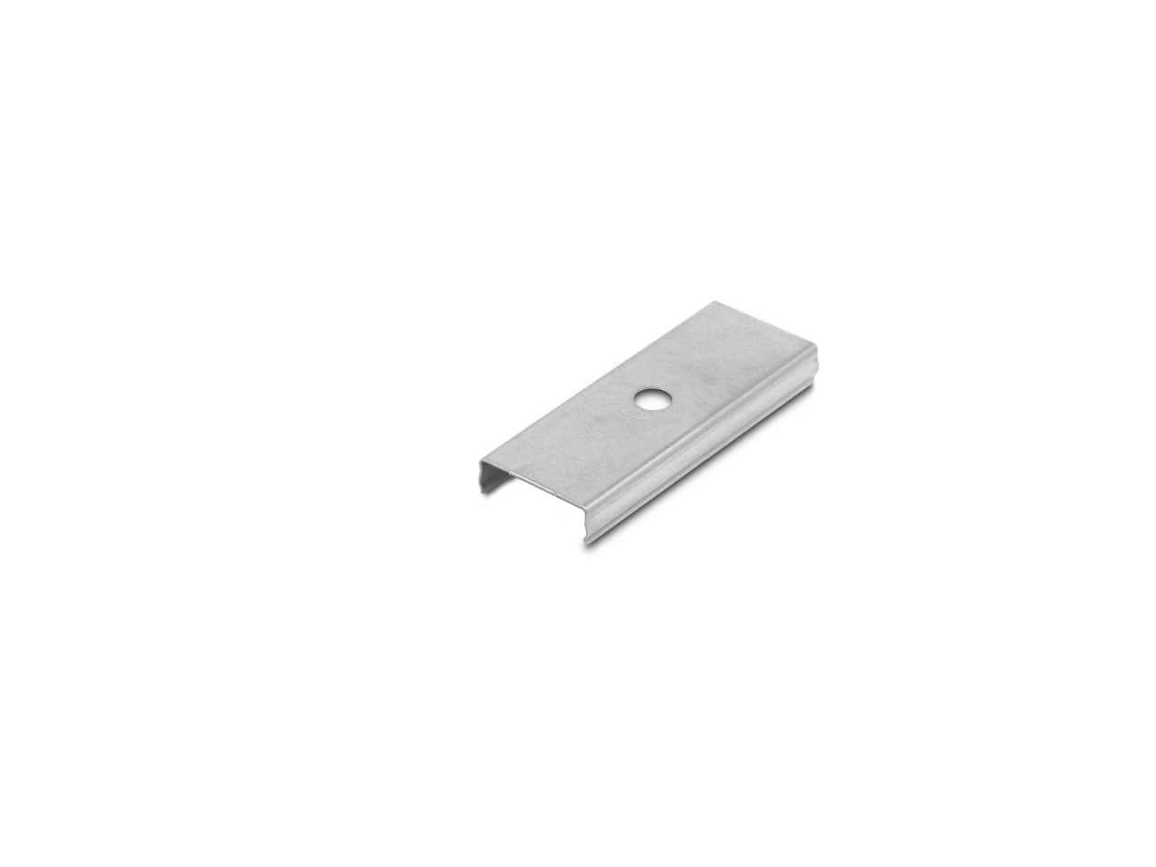 LEF LIGHTING - STAFFA ARGENTO per profilo AS02