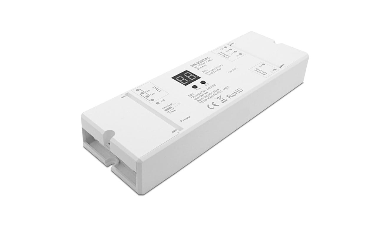 LEF LIGHTING - VARIALUCE UNIVERSALE COMANDABILE CON SEGNALE DALI 2x144W LED 2x288W RESISTIVO I