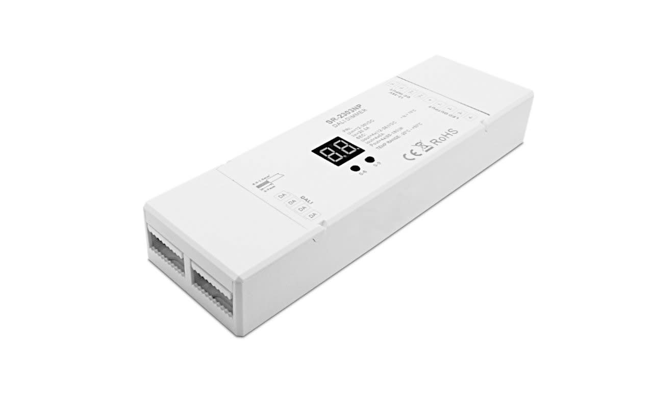 LEF LIGHTING - INTERFACCIA DI DIMMERAZIONE PER LED 12-24-36VDC CON COMANDO A SEGNALE DALI IP20