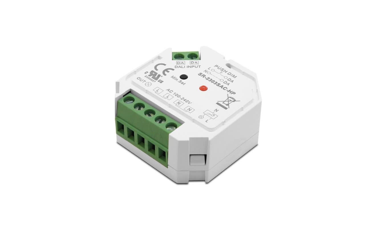 LEF LIGHTING - VARIALUCE UNIVERSALE COMANDABILE CON PULSANTE/SEGNALE DALI 1x200W LED /400W RES