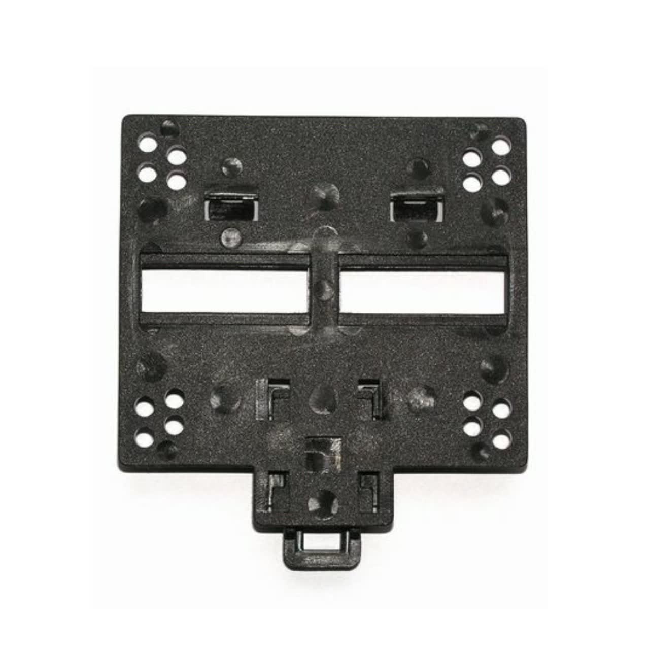 LEF LIGHTING - STAFFA BARRA DIN PLASTICA 30-150VA