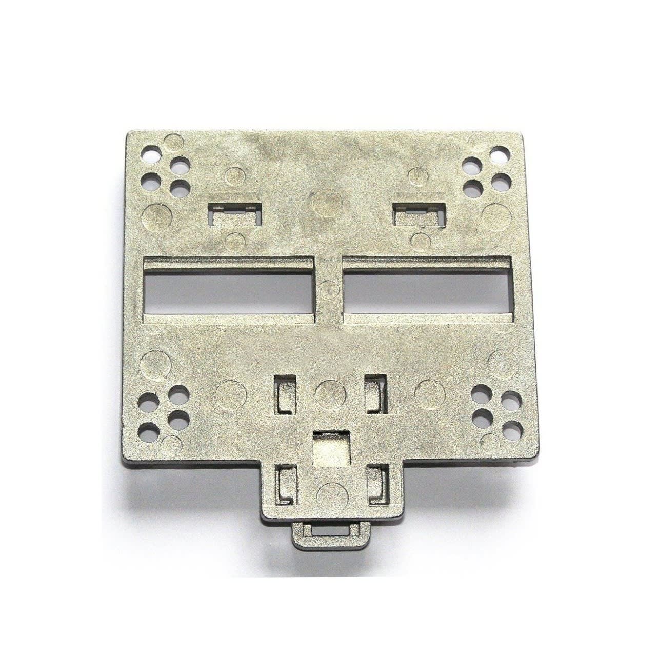 LEF LIGHTING - STAFFA BARRA DIN FERRO 30-150VA