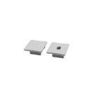 LEF LIGHTING - KIT TAPPI ARGENTO per profilo AP02
