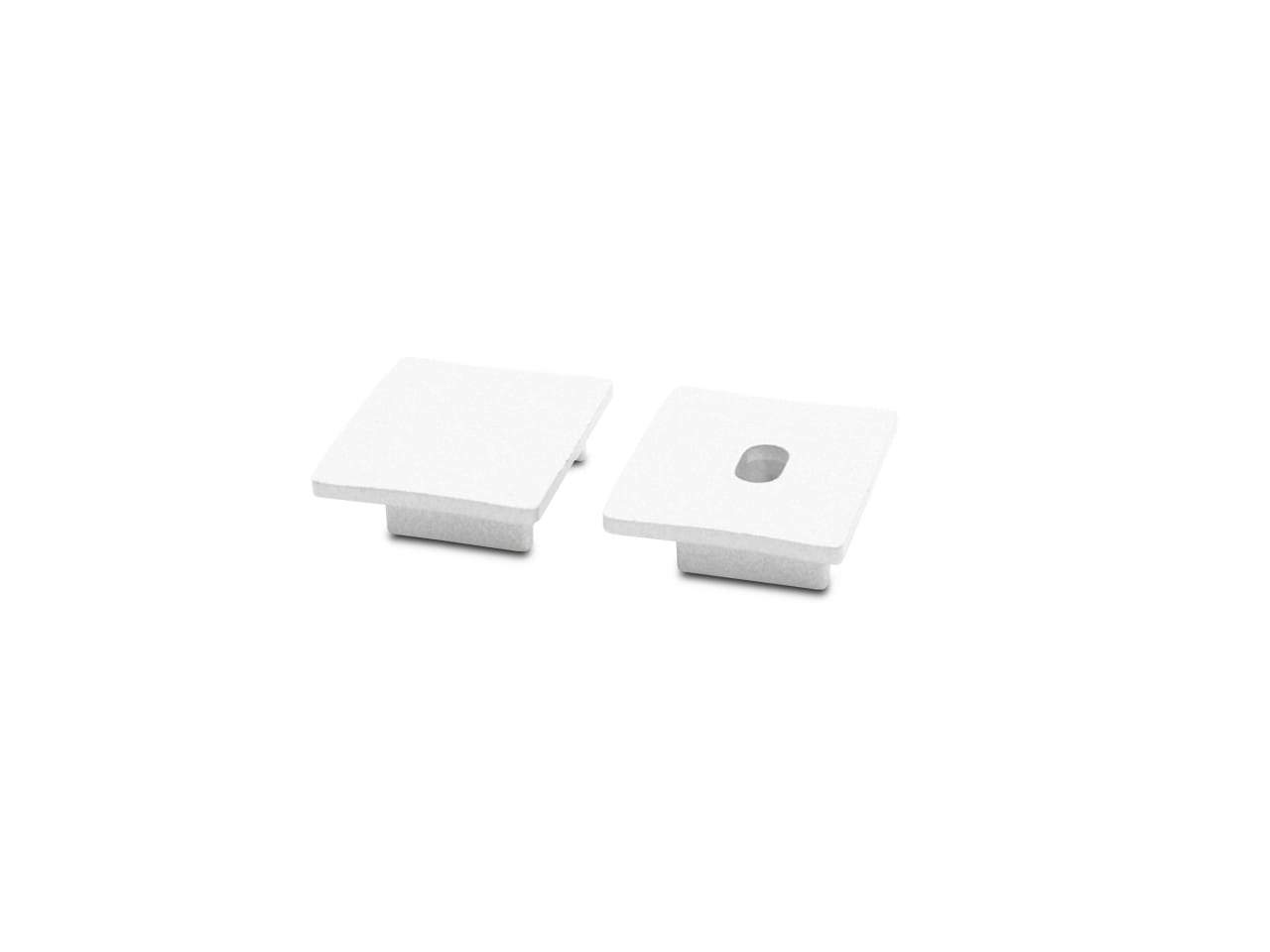 LEF LIGHTING - KIT TAPPI BIANCHI per profilo AP02
