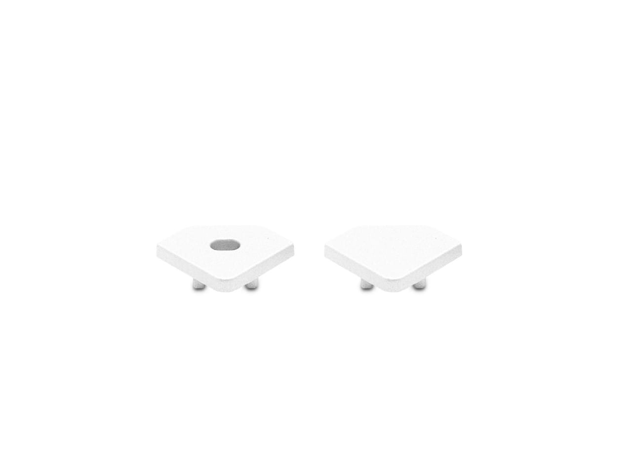 LEF LIGHTING - KIT TAPPI BIANCHI per profilo AP03