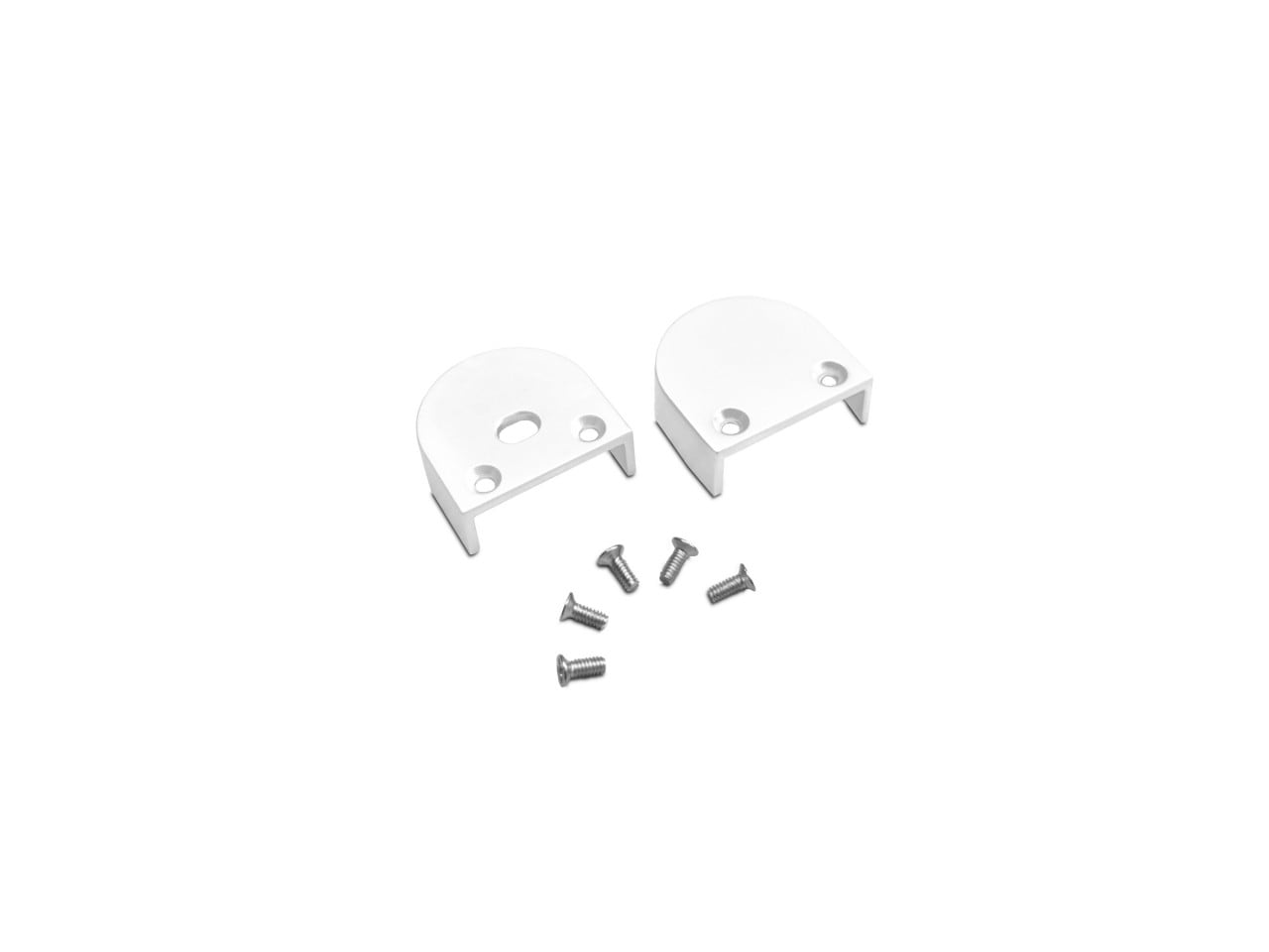 LEF LIGHTING - KIT TAPPI BIANCHI per profilo AS01