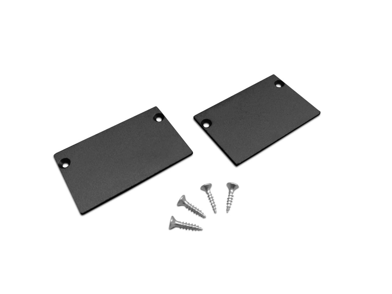 LEF LIGHTING - KIT TAPPI NERO per profilo AS03