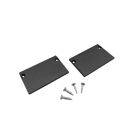 LEF LIGHTING - KIT TAPPI NERO per profilo AS03