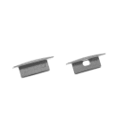 LEF LIGHTING - KIT TAPPI ARGENTO per profilo IN07