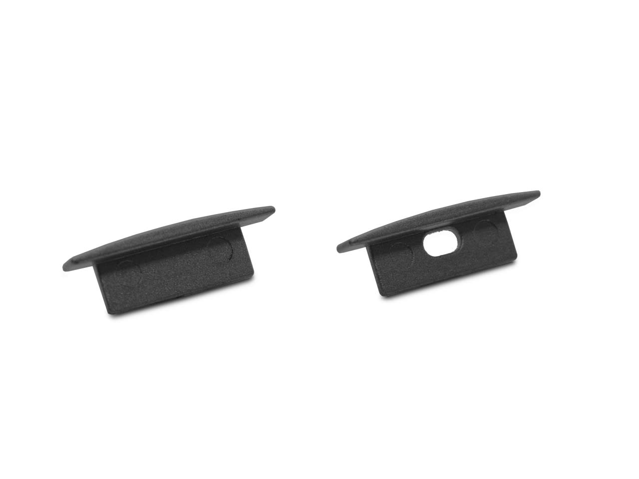 LEF LIGHTING - KIT TAPPI NERO per profilo IN07