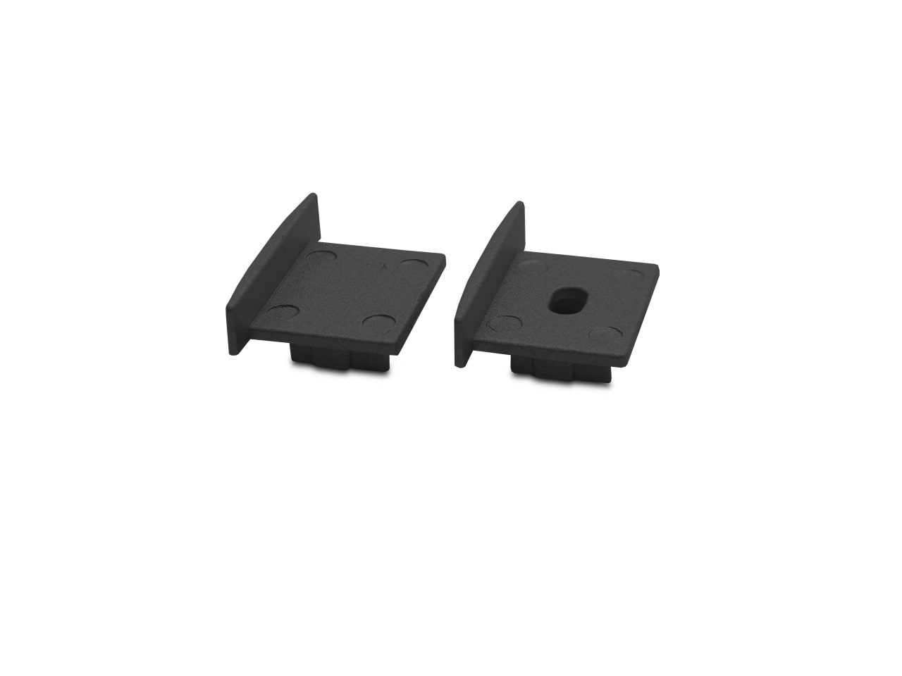 LEF LIGHTING - KIT TAPPI NERO per profilo IN14