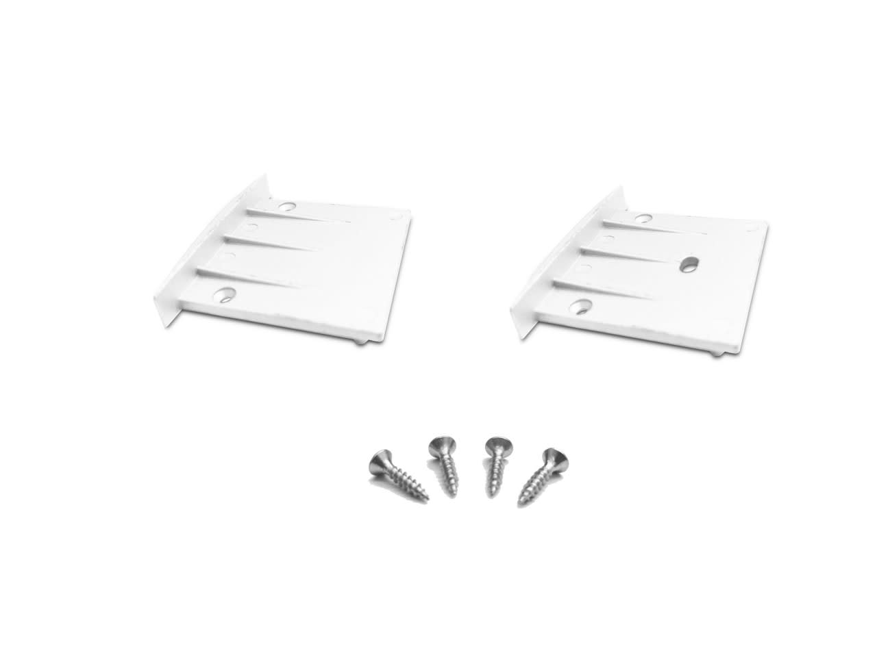 LEF LIGHTING - KIT TAPPI BIANCO per profilo IN35