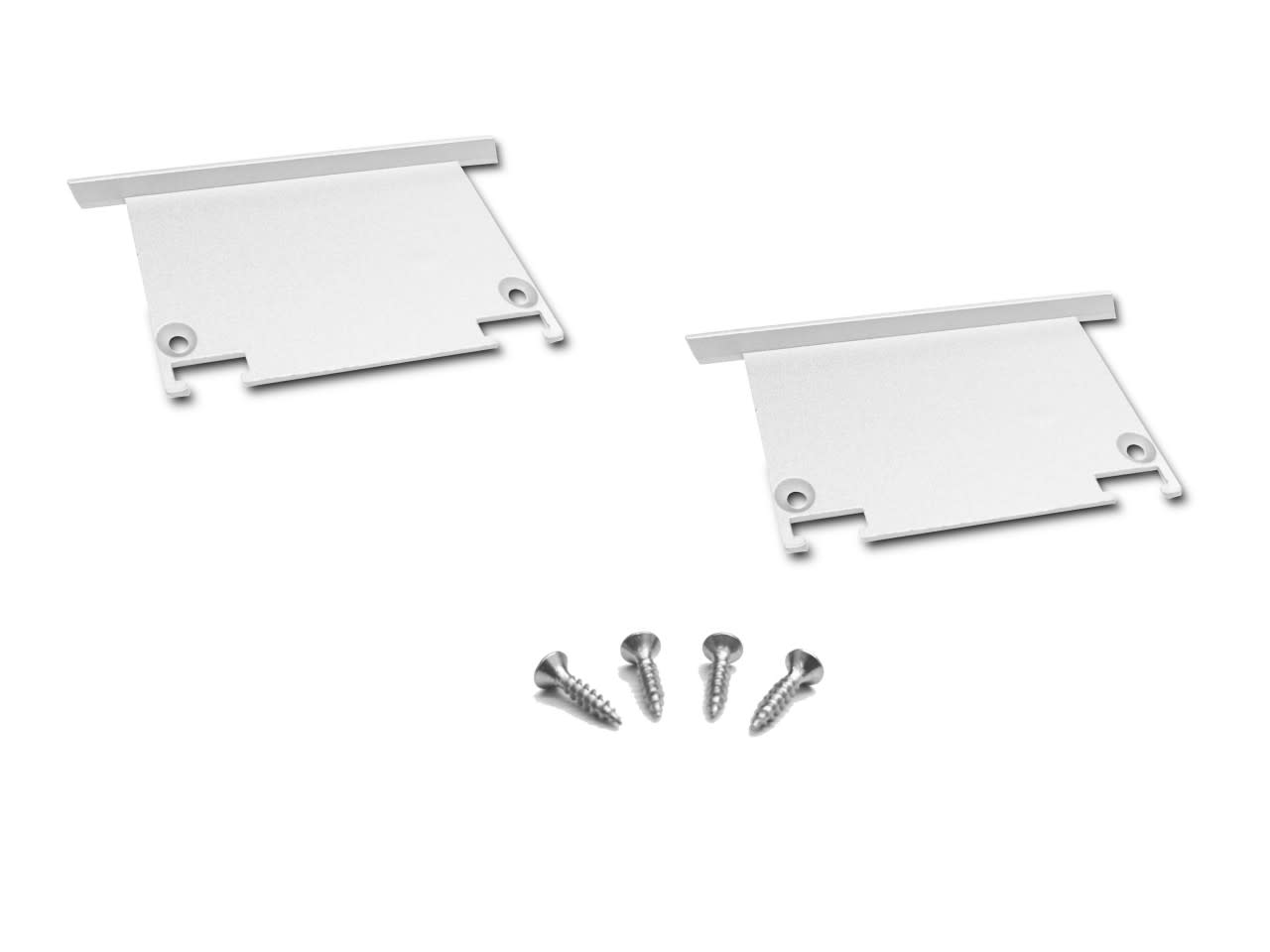 LEF LIGHTING - KIT TAPPI BIANCO per profilo IN55