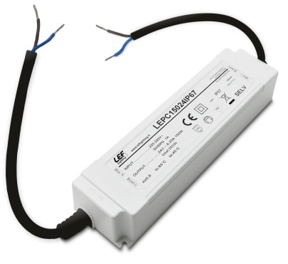LEF LIGHTING - ALIM. LED TENS. COSTANTE 40W 24VDC IP67 LEPC4024IP67