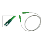 LEM ELETTRONICA - Bretella fibra ottica monomodale BRT2 da 2m, terminata ambo i lati SC/APC.