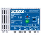 LEM ELETTRONICA - Centrale TV programmabile DSA15-5G con 4 ingressi UHF/VHF, 32 filtri digitali e livello di uscita totale max. 115dBuV. Autoprogrammazione tramite Tuner.