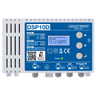 LEM ELETTRONICA - Centrale TV programmabile DSP15D con 3 ingressi UHF/VHF, 32 filtri digitali e livello di uscita totale max. 105dBuV. Programmazione da display.