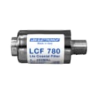 LEM ELETTRONICA - Filtro coassiale LCF780, elimina le interferenze dei segnali 4G/LTE/5G, connettore F