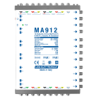 LEM ELETTRONICA - Multiswitch Legacy MA912 con 9 ingressi passanti e 12 uscite derivate, per applicazioni SKY, FM, DAB, UHF, SAT.