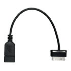 LEM ELETTRONICA - CAVO USB da USB Samsung maschio a USB tipo-A femmina, OTG, Nero.