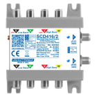 LEM ELETTRONICA - Multiswitch dCSS/Legacy SCD416/2 con 4 ingressi passanti e 2 uscite derivate, per applicazioni SKY, SAT.