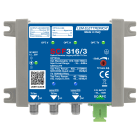 LEM ELETTRONICA - Ricevitore ottico SCF316/3 con 3 uscite (2 dCSS/Legacy e TV terrestre miscelato regolabile, 1 TV Terrestre indipendente regolabile), per applicazioni SKY, FM, DAB, UHF, SAT.