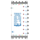 LEM ELETTRONICA - Multiswitch dCSS/Legacy SCW516/8-20 con 5 ingressi passanti e 8 uscite derivate, Satellite amplificato regolabile, attenuazione di -20dB sul Terrestre, per applicazioni SKY, FM, DAB, UHF, SAT.