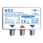 LEM ELETTRONICA - Smart Splitter SD2 programmabile con 1 ingresso e 2 uscite, protezione dalla collisione dei comandi, compensazione differenza di tensione tra i decoder.