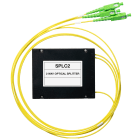 LEM ELETTRONICA - Splitter ottico SPLC2 a 2 vie, connettore SC/APC, 1260-1650nm, perdita passaggio massima 4,2dB.