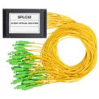 LEM ELETTRONICA - Splitter ottico SPLC32 a 32 vie, connettore SC/APC, 1260-1650nm, perdita passaggio massima 17dB.
